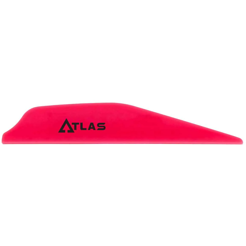 Bohning Atlas Vanes Hot Pink 100-Pack