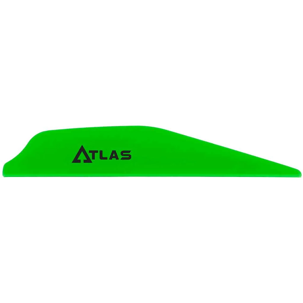 Bohning Atlas Vanes Neon Green (100 Pack)