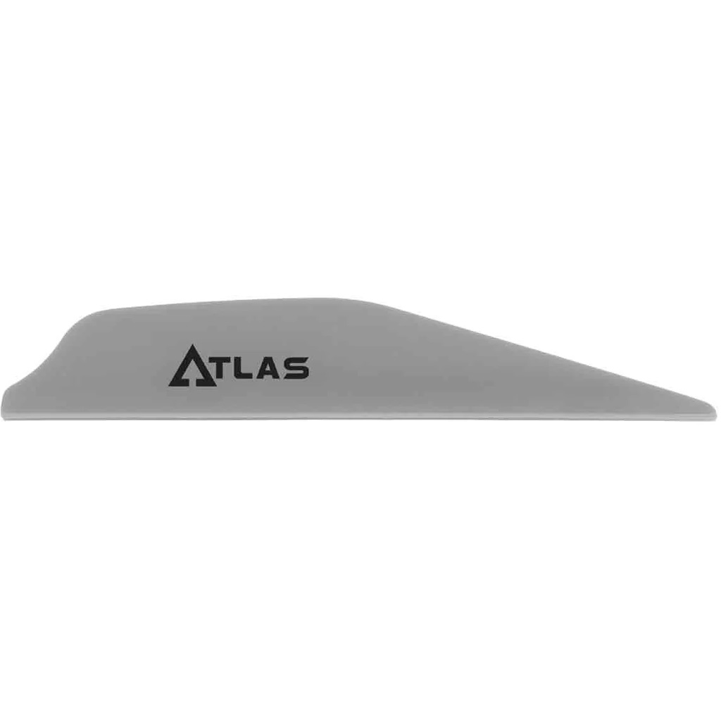 Bohning Atlas Vanes Silver 100-Pack