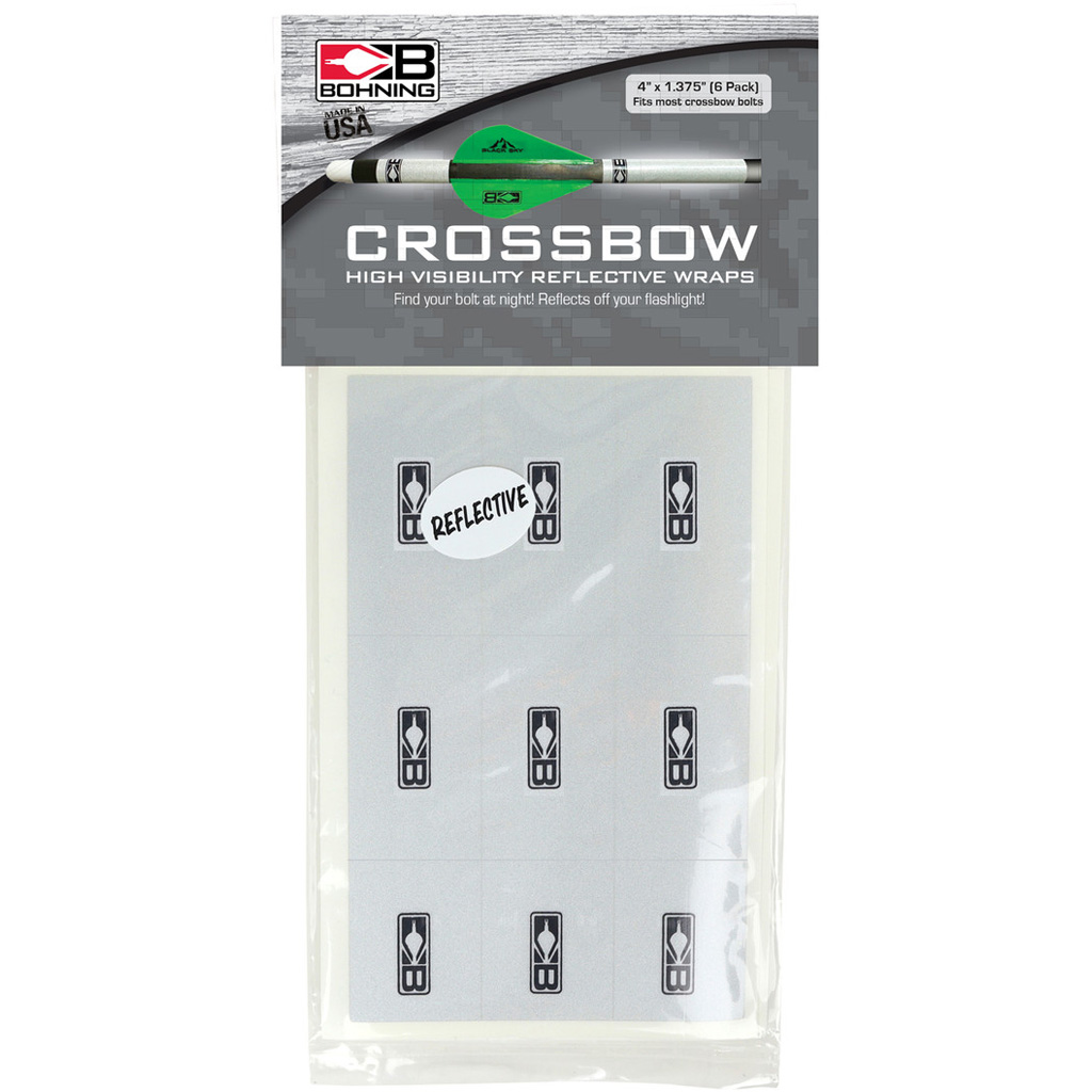 Bohning Crossbow Wraps Reflective (6-Pack)