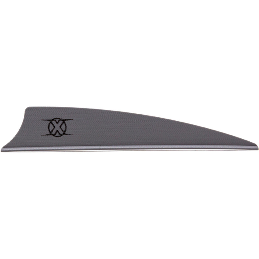 Bohning X Shield Cut Vanes, 3 in., Silver (36-Pack)