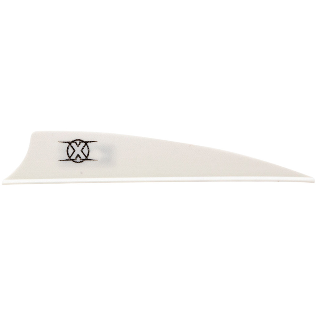 Bohning X Vane Shield Cut 3 in. White (Pack of 36)