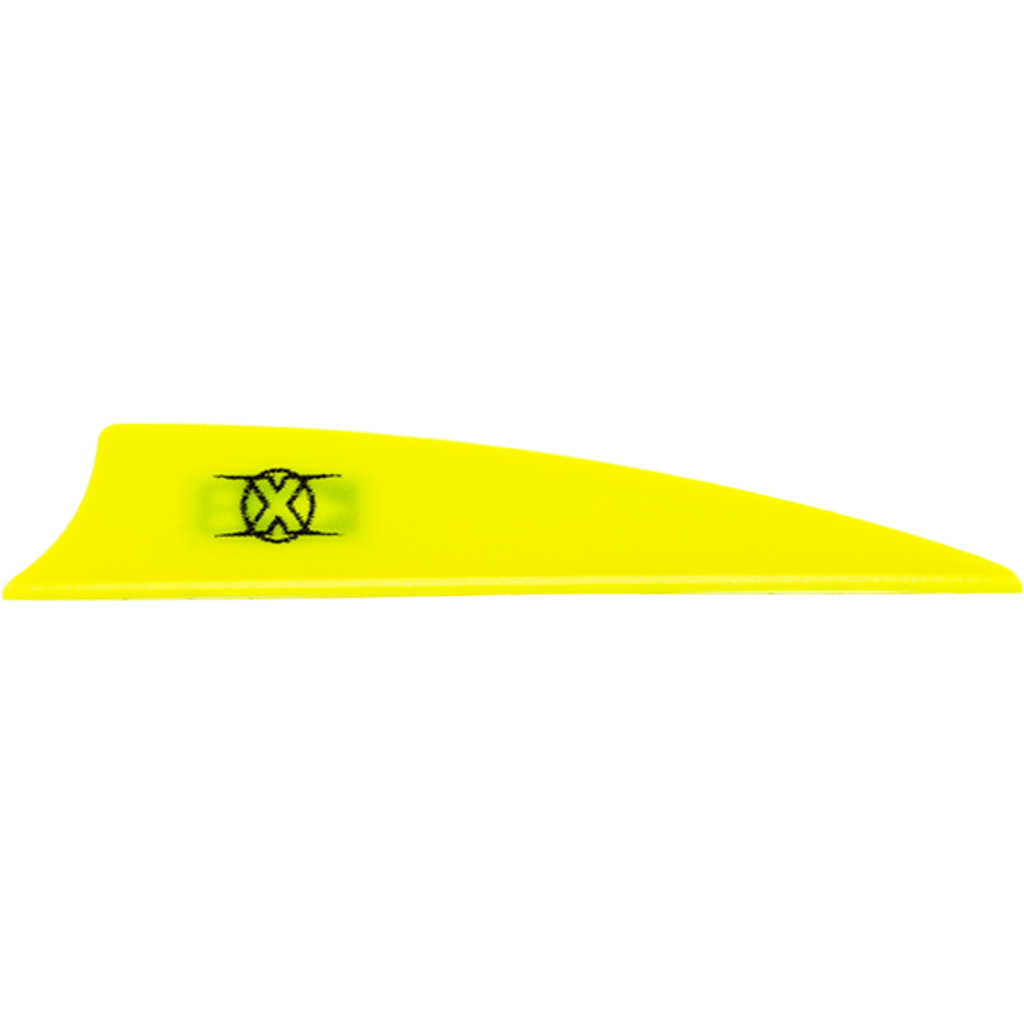 Bohning X Vanes Shield Cut 3 in. Neon Yellow (36-Pack)