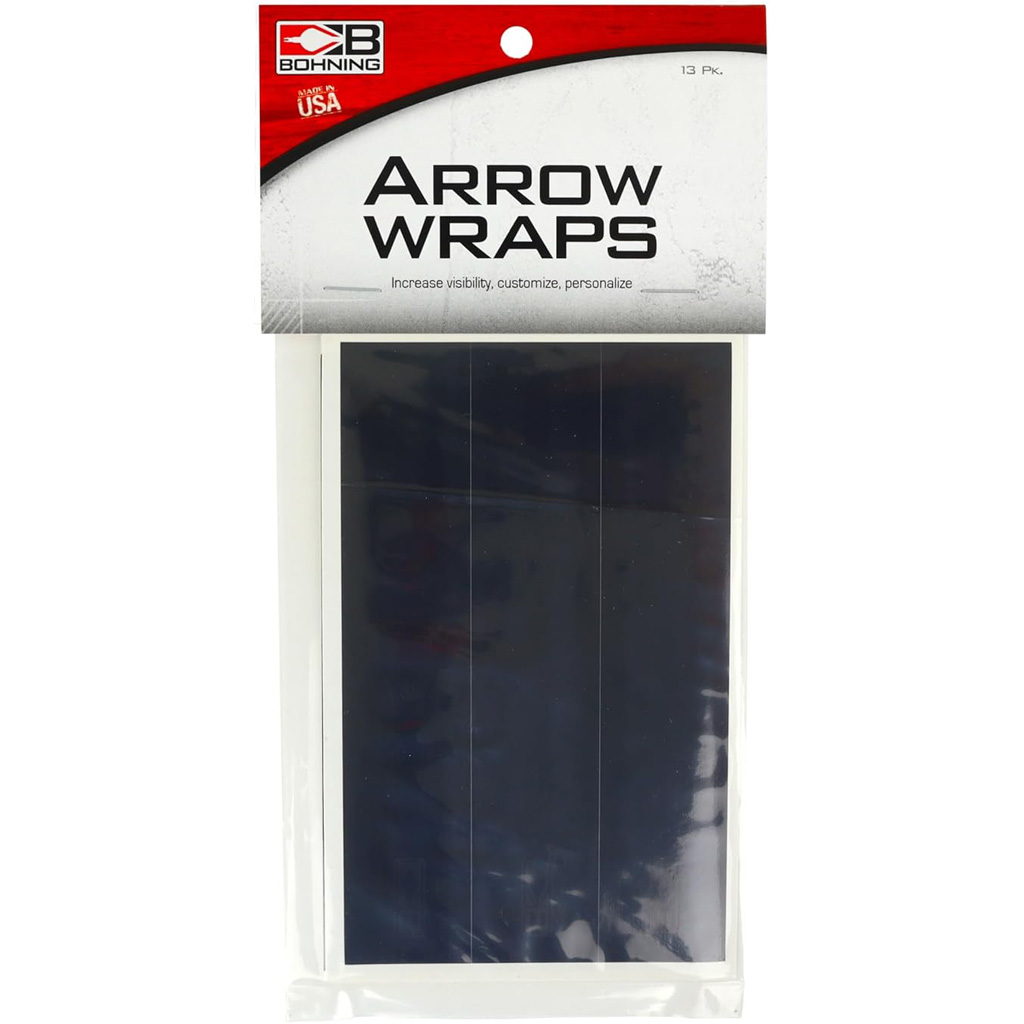 Bohning Arrow Wraps Standard 5.5 in Blackout (13-Pack)