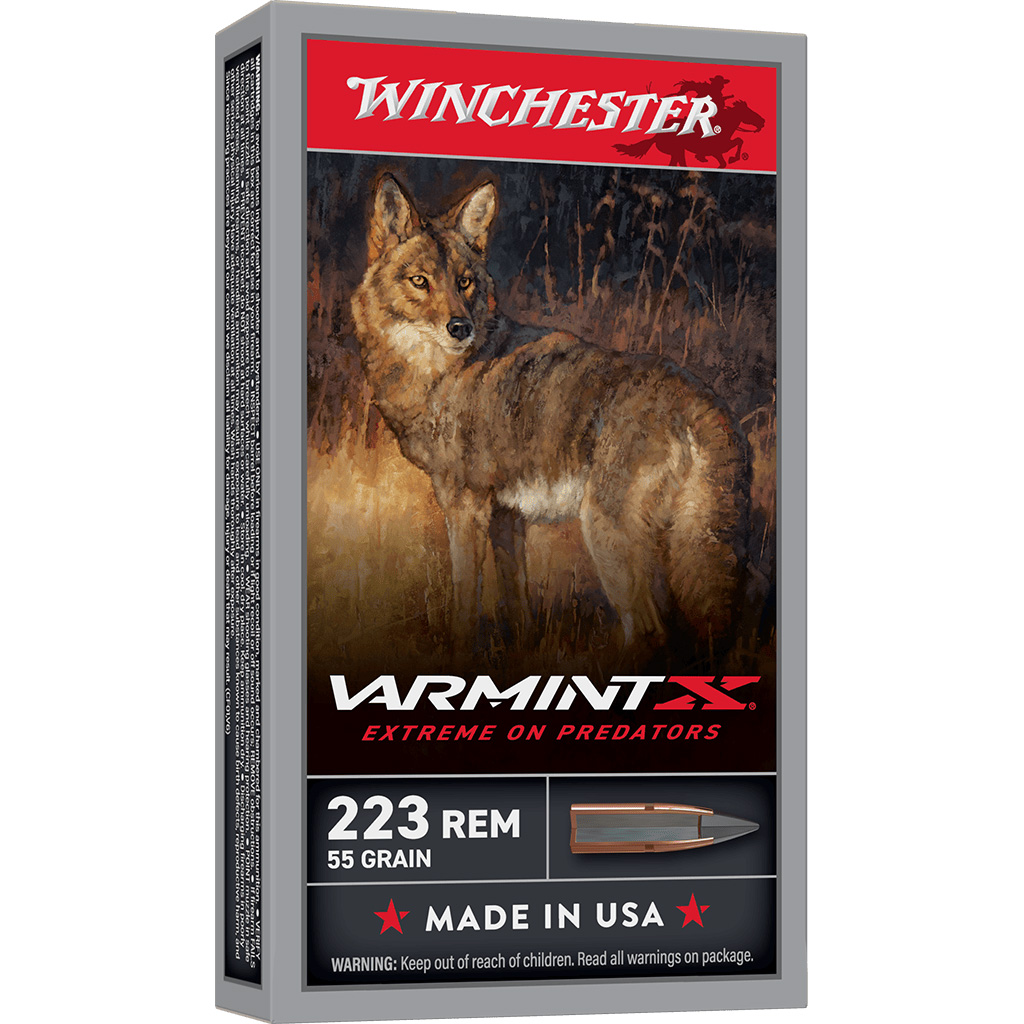 Winchester Varmint X .223 Rem XP 55gr Rifle Ammo