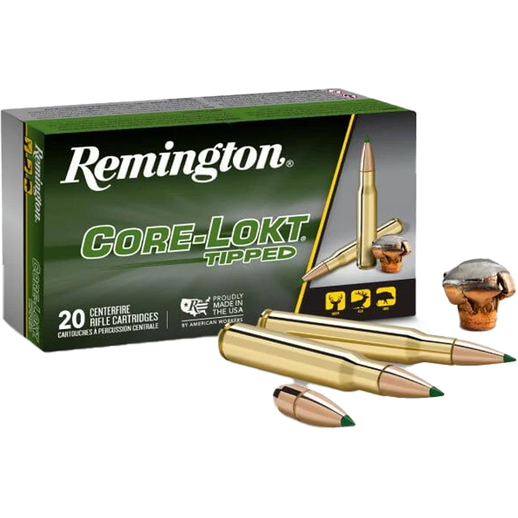 Remington Core-Lokt Tipped 175 Grain Polymer Tip Ammo
