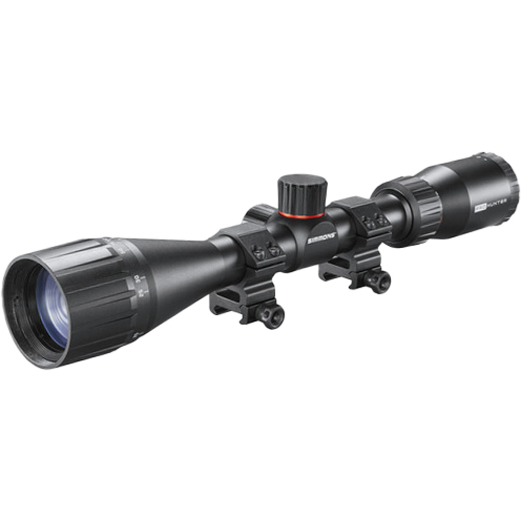 Simmons Pro Hunter 4-12x40 Rifle Scope (Truplex) with Weaver-Style Rings