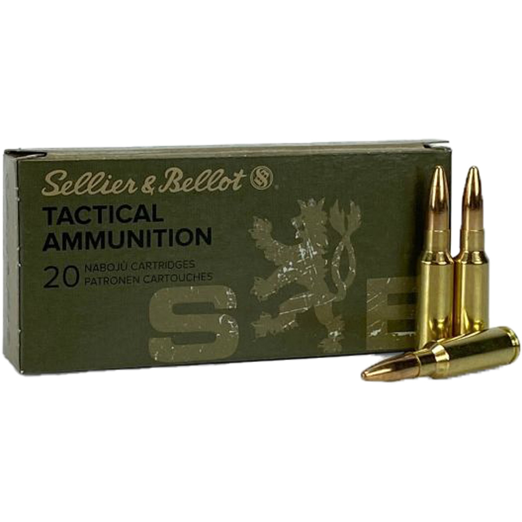 Sellier & Bellot 6.5 Grendel 124gr FMJ 20-Round Box
