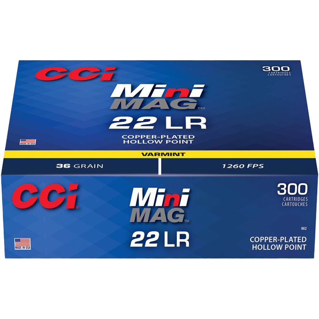 CCI Mini-Mag Hollow Point Rimfire Ammo