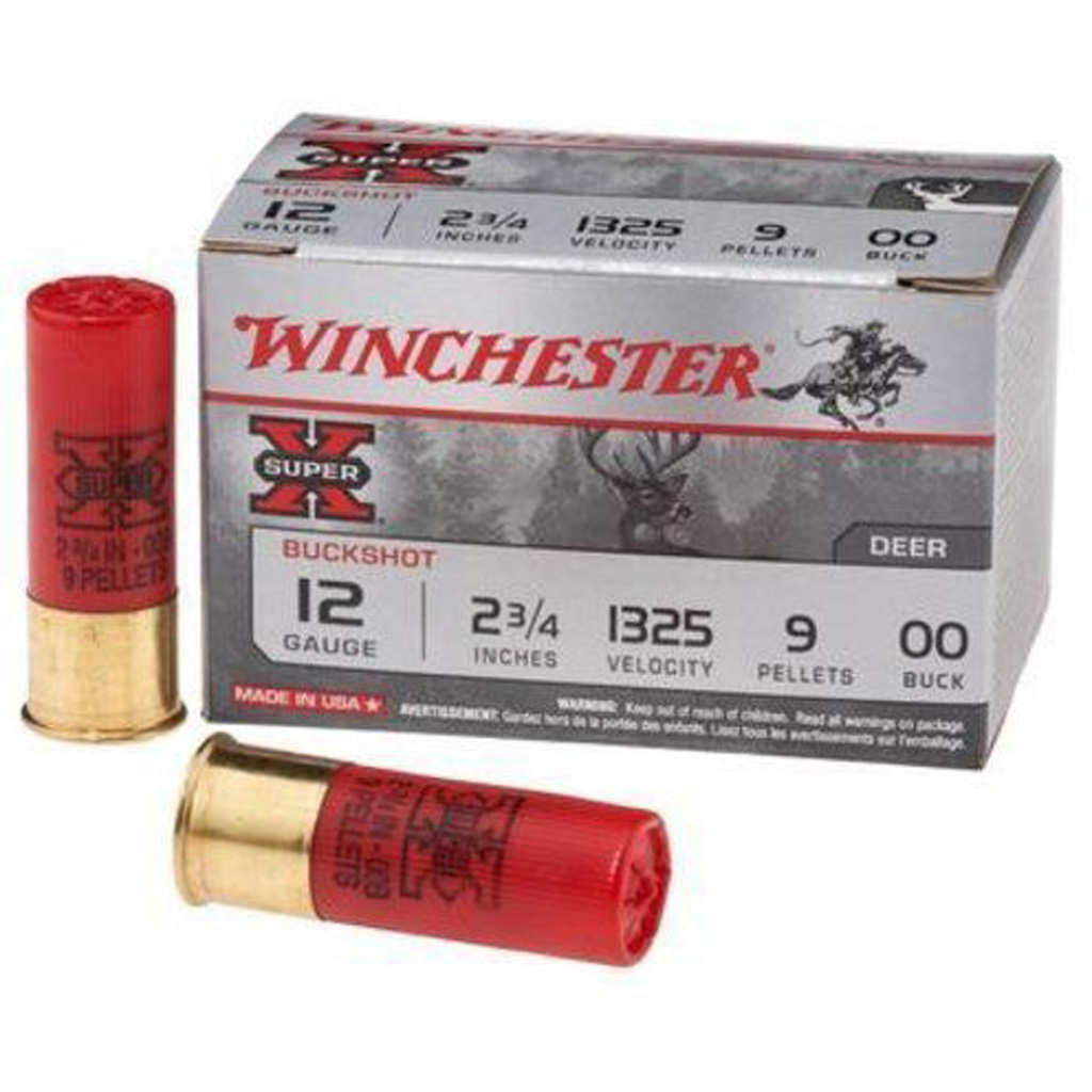 Winchester Super-X 12 Gauge 00 Buckshot Value Pack Shotshell