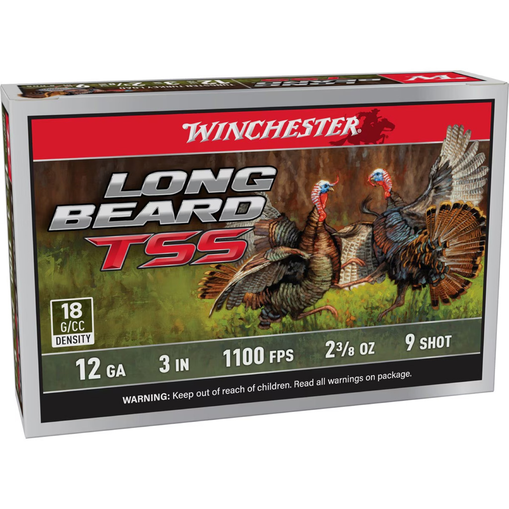 Winchester Long Beard TSS 12 Gauge 3 in #9 Turkey Shotshells