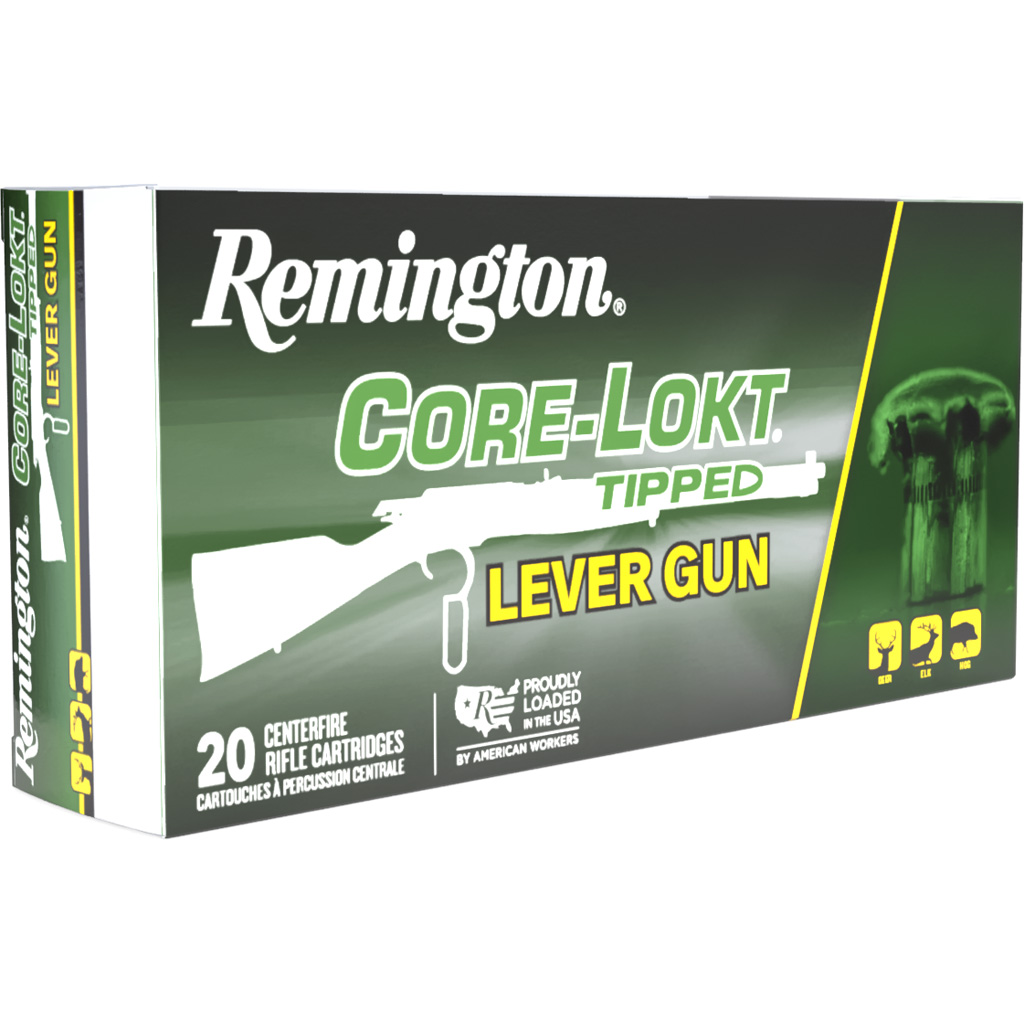 Remington Core-Lokt Tipped Lever Gun Ammo - 170gr