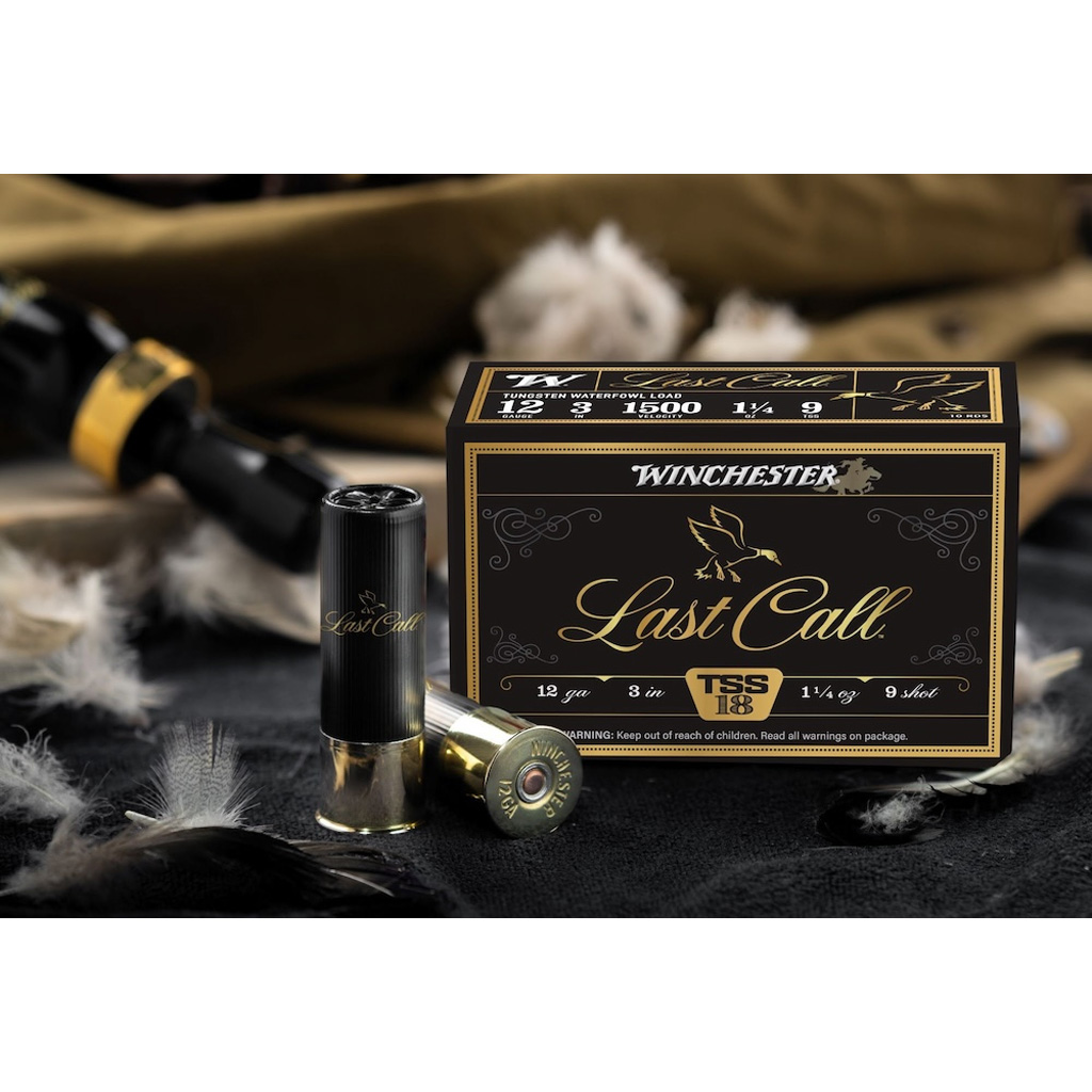 Winchester Last Call Waterfowl TSS Load 12 Gauge 3" 1 1/4 oz #9 Shot (10 Rounds)