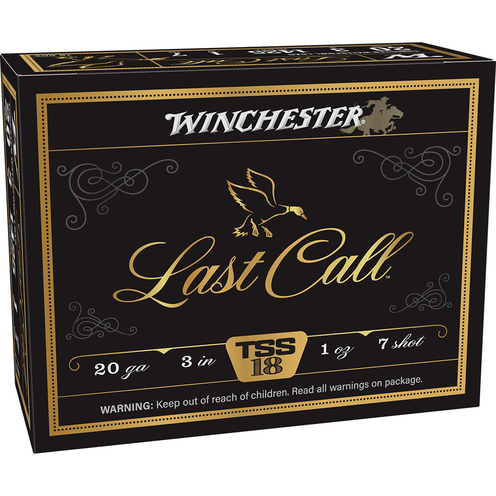 Winchester Last Call Waterfowl TSS 20 Gauge 3in 1oz #7 Tungsten Shotshells (10 Rounds)