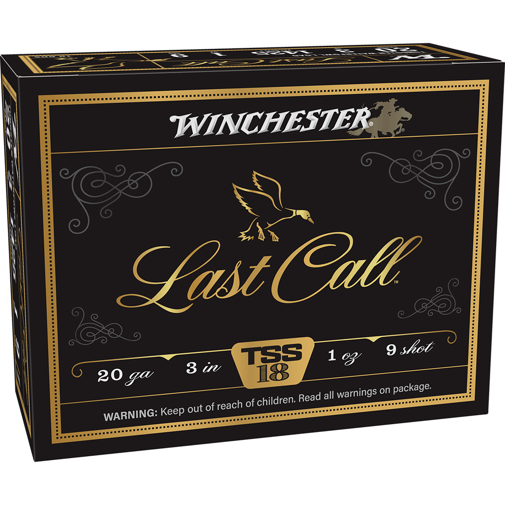 Winchester Last Call Waterfowl TSS 20 Gauge 3" 9 Shot 10 Rounds