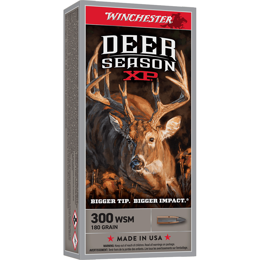 Winchester Deer Season XP .300 WSM 180gr Polymer Tip Rifle Ammo (20 Rounds)