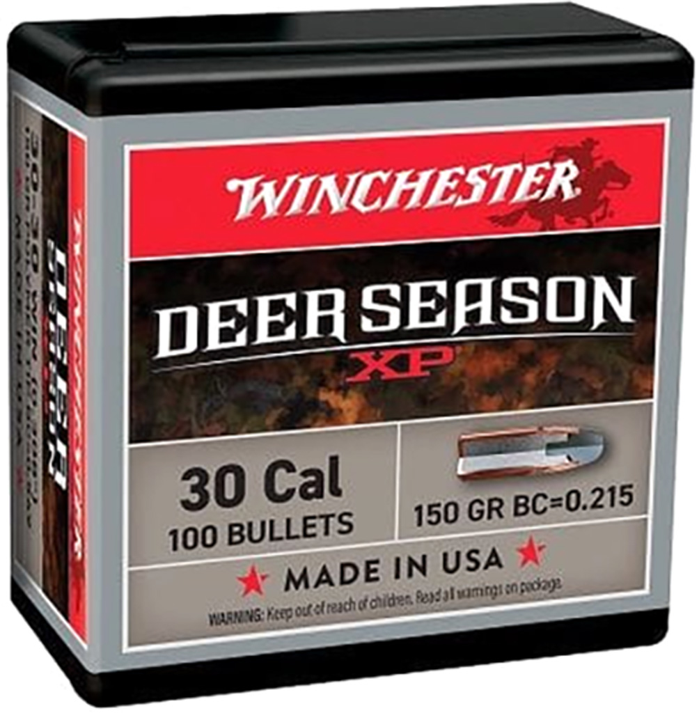 Winchester Deer Season XP .30 Cal 150-Grain Bullets (100 ct)