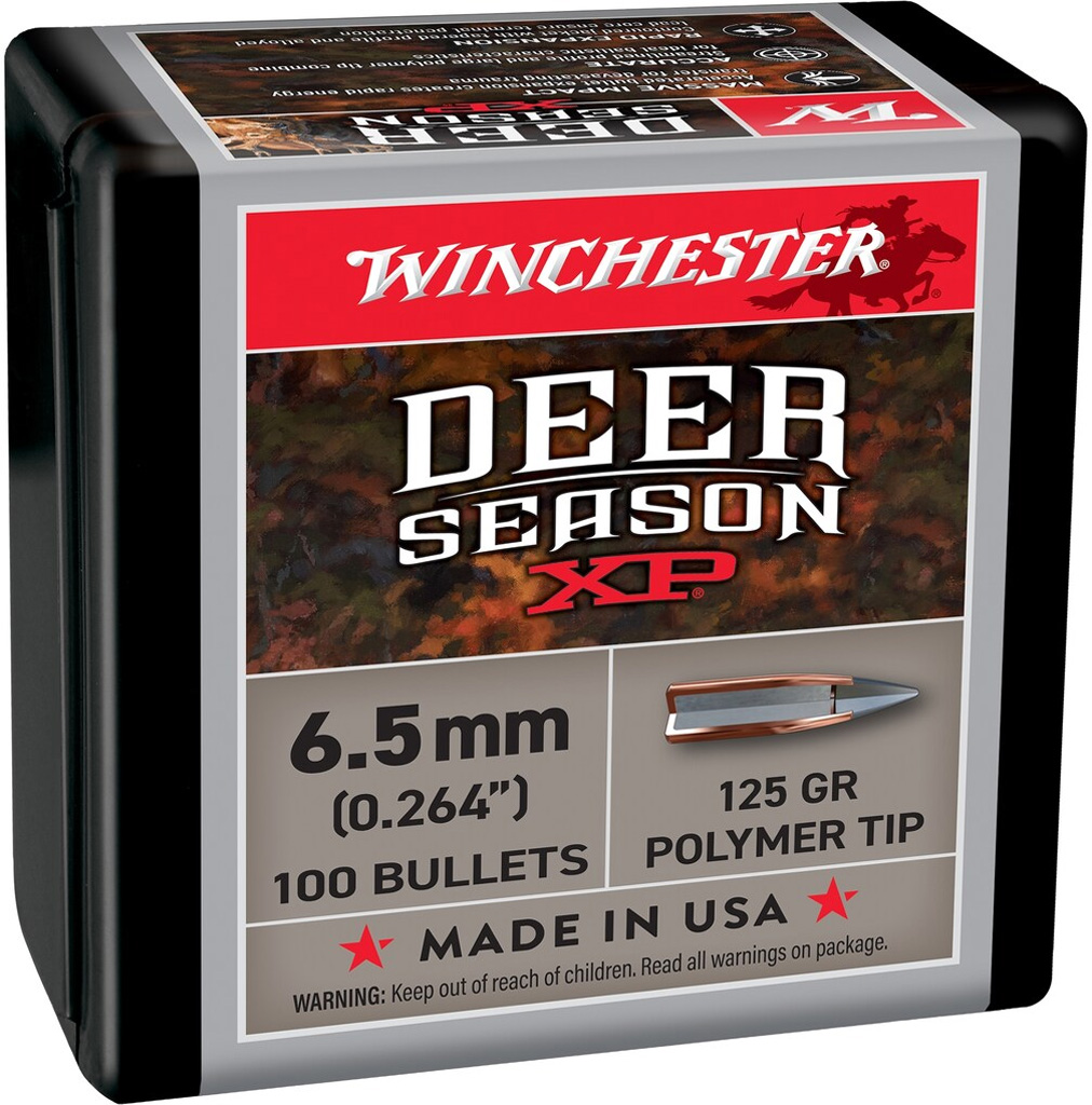 Winchester Deer Season XP Rifle Bullets 6.5mm 125 gr