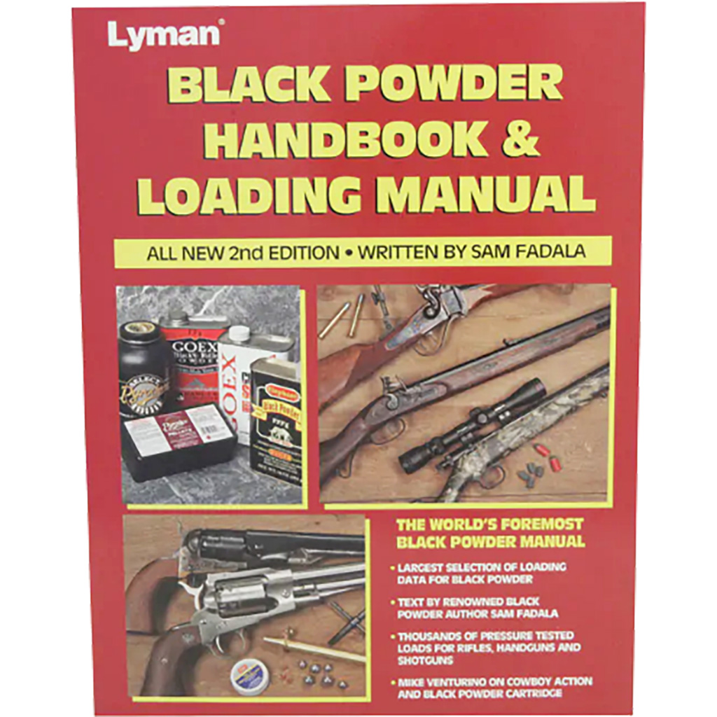 Lyman Black Powder Handbook (2nd Edition) Reloading Manual