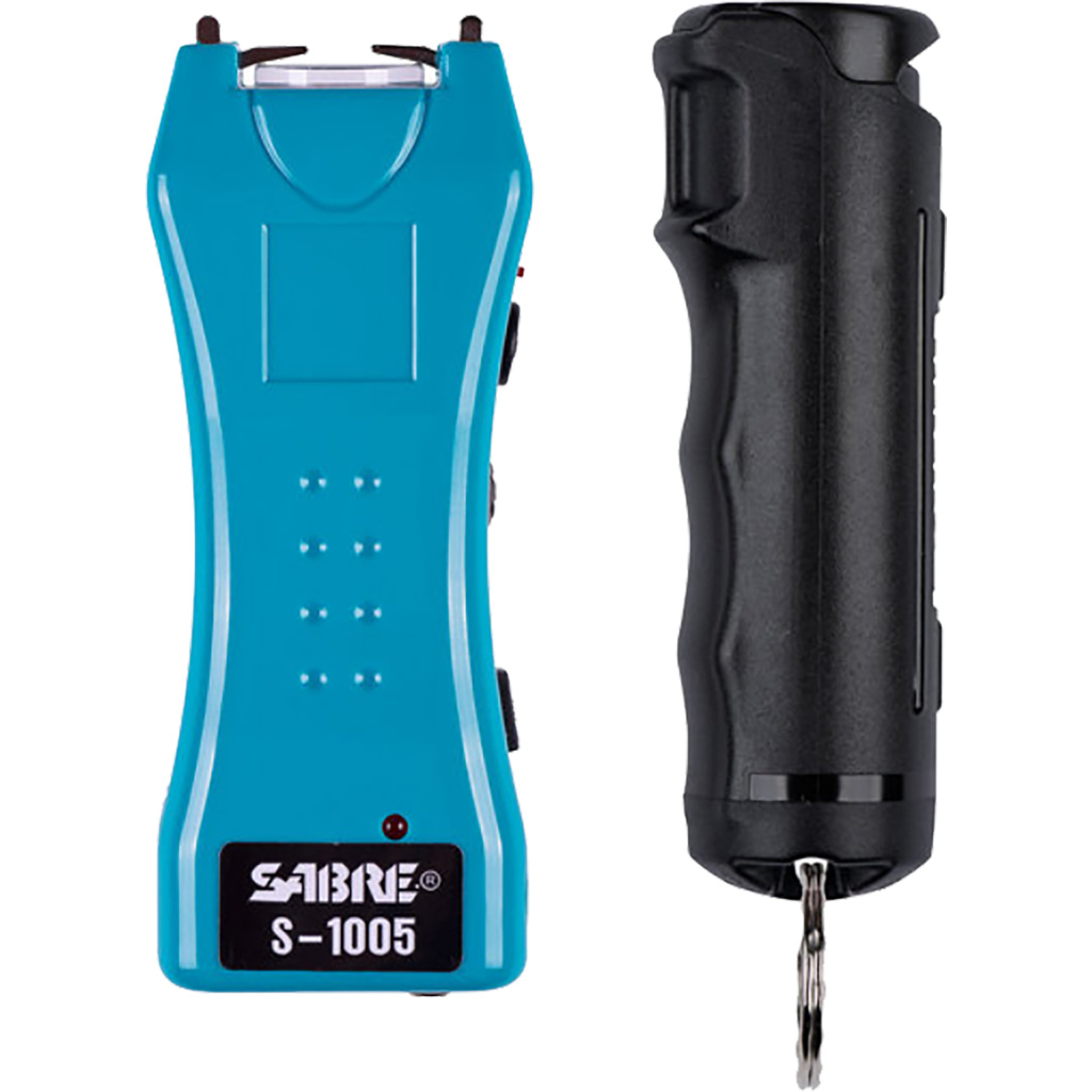 Sabre Stun Gun and Pepper Spray Defense Kit