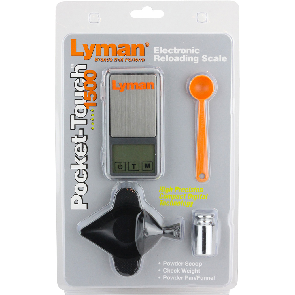 Lyman Pocket Touch 1500 Electronic Reloading Scale