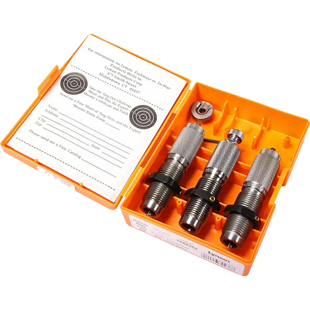 Lyman 7700B Carbide Deluxe Rifle 3-Die Set .308/.307 Win