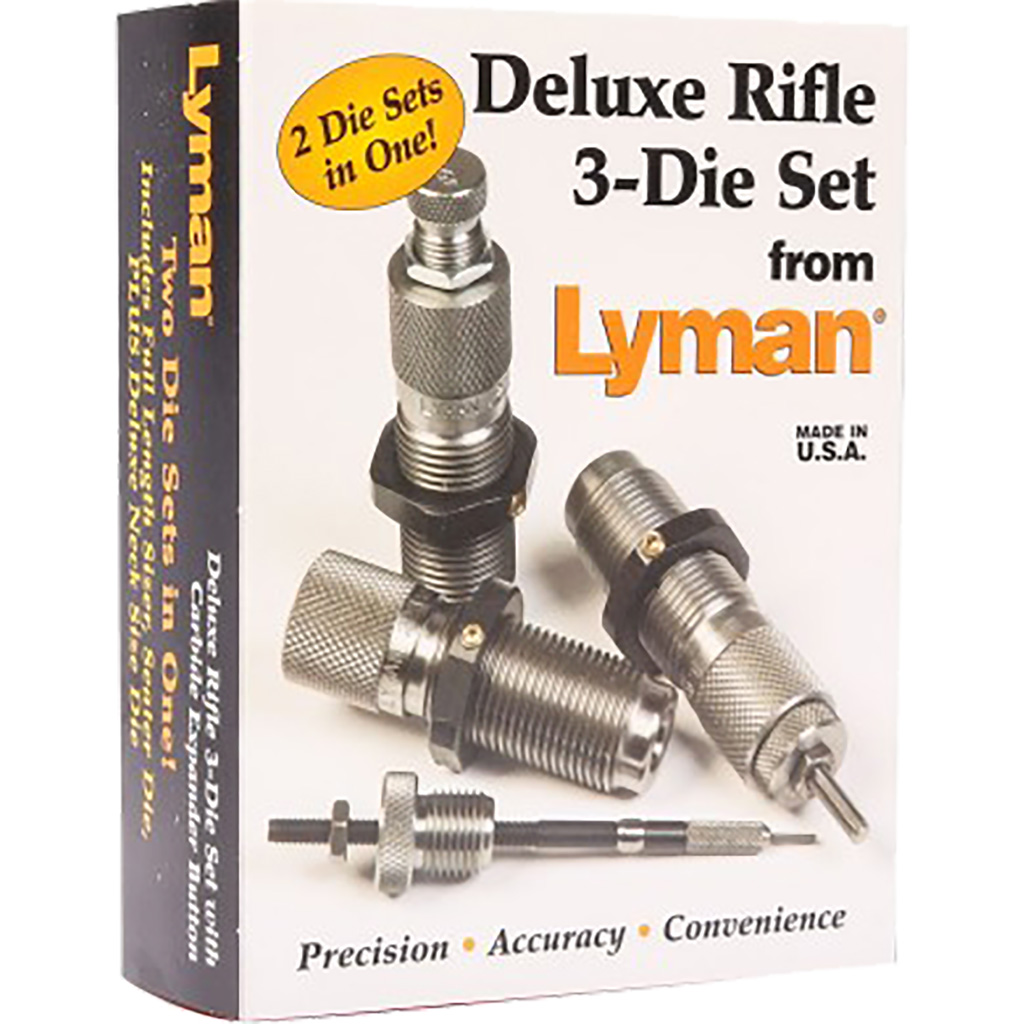 Lyman 7700B Carbide Deluxe Rifle 3-Die Set .308/.307 Win