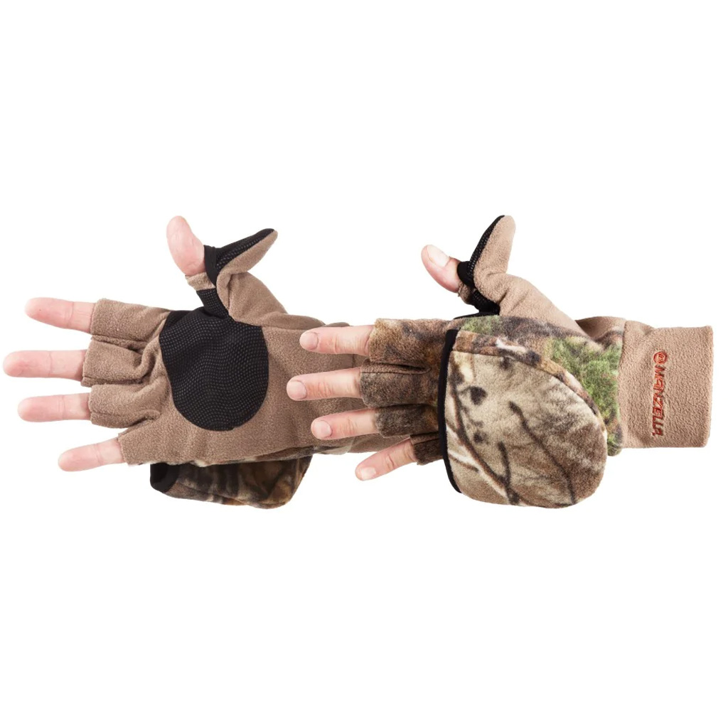 Manzella 5500C Convertible Glove/Mitten (Large) Realtree Edge
