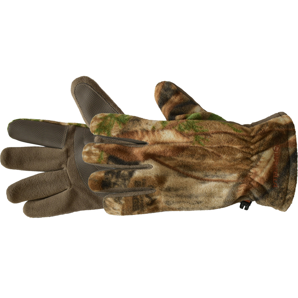 Manzella Hunter Fleece Hunting Gloves - Large (Realtree Edge)