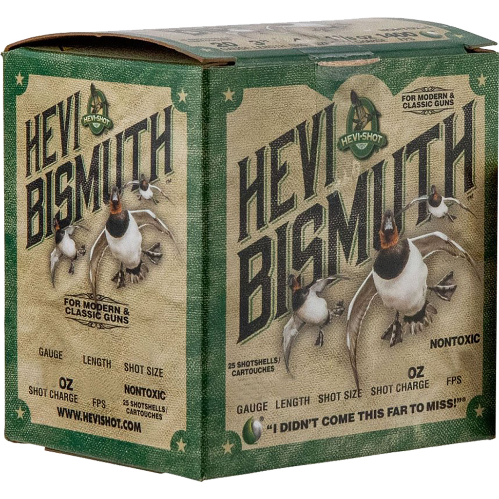 Hevi-Shot Hevi-Bismuth Upland 20 Gauge 2-3/4" #5 Shotshell (25 Rounds)