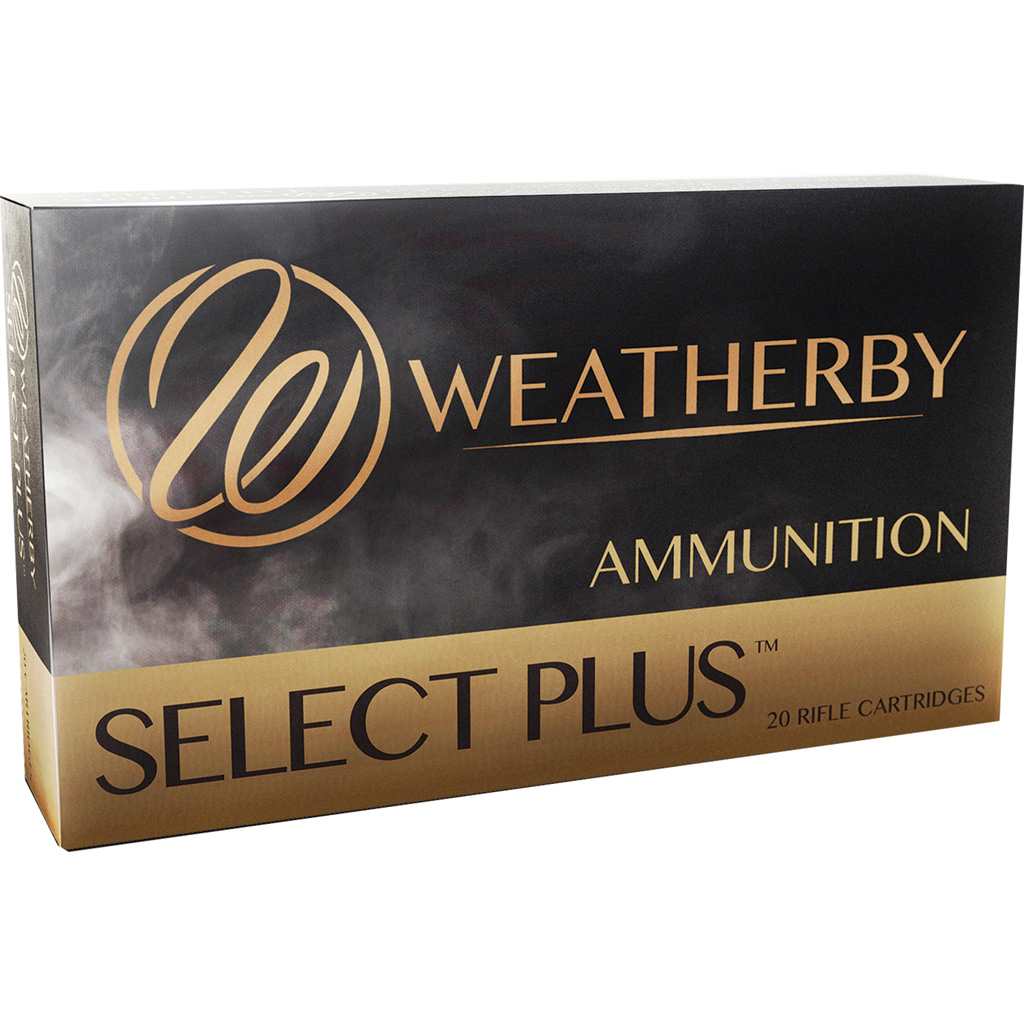 Weatherby Select Plus Rifle Ammo 257 WBY 115gr BST (20-Round Box)