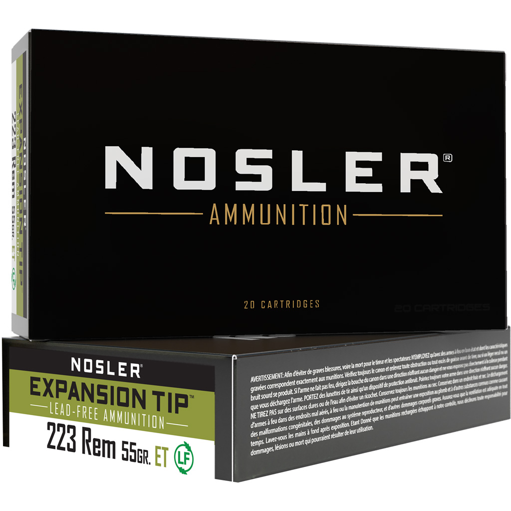 Nosler E-Tip Rifle Ammunition
