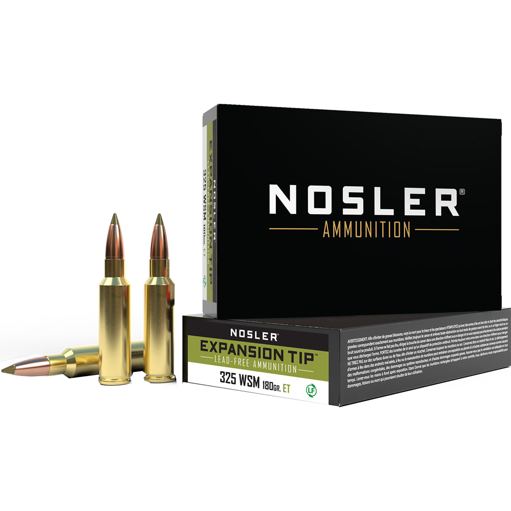 Nosler E-Tip Rifle Ammunition