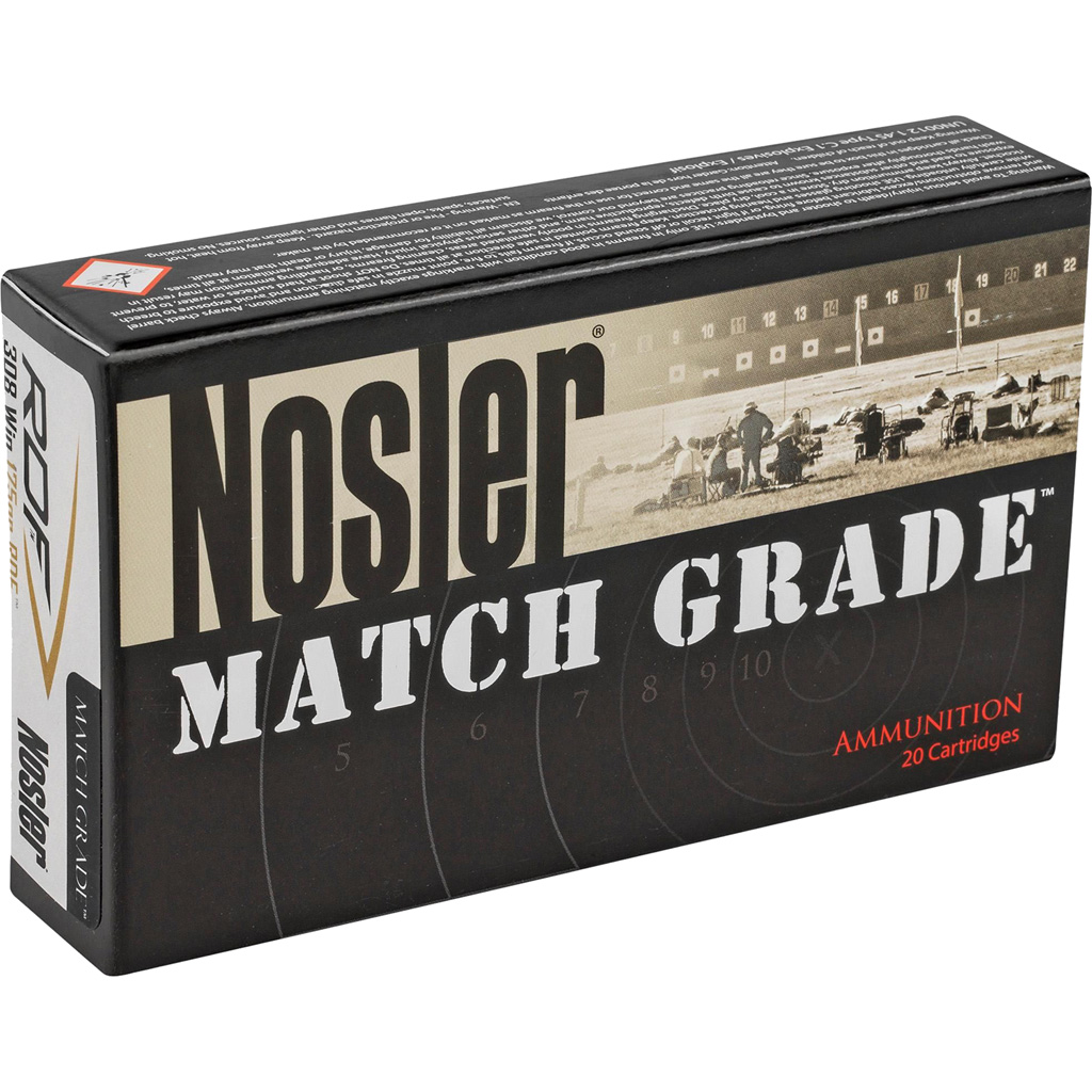 Nosler Match Grade RDF 308 Win 175gr HPBT 20rd