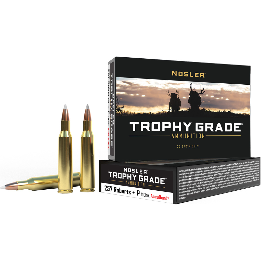 Nosler Trophy Grade AccuBond Rifle Ammunition