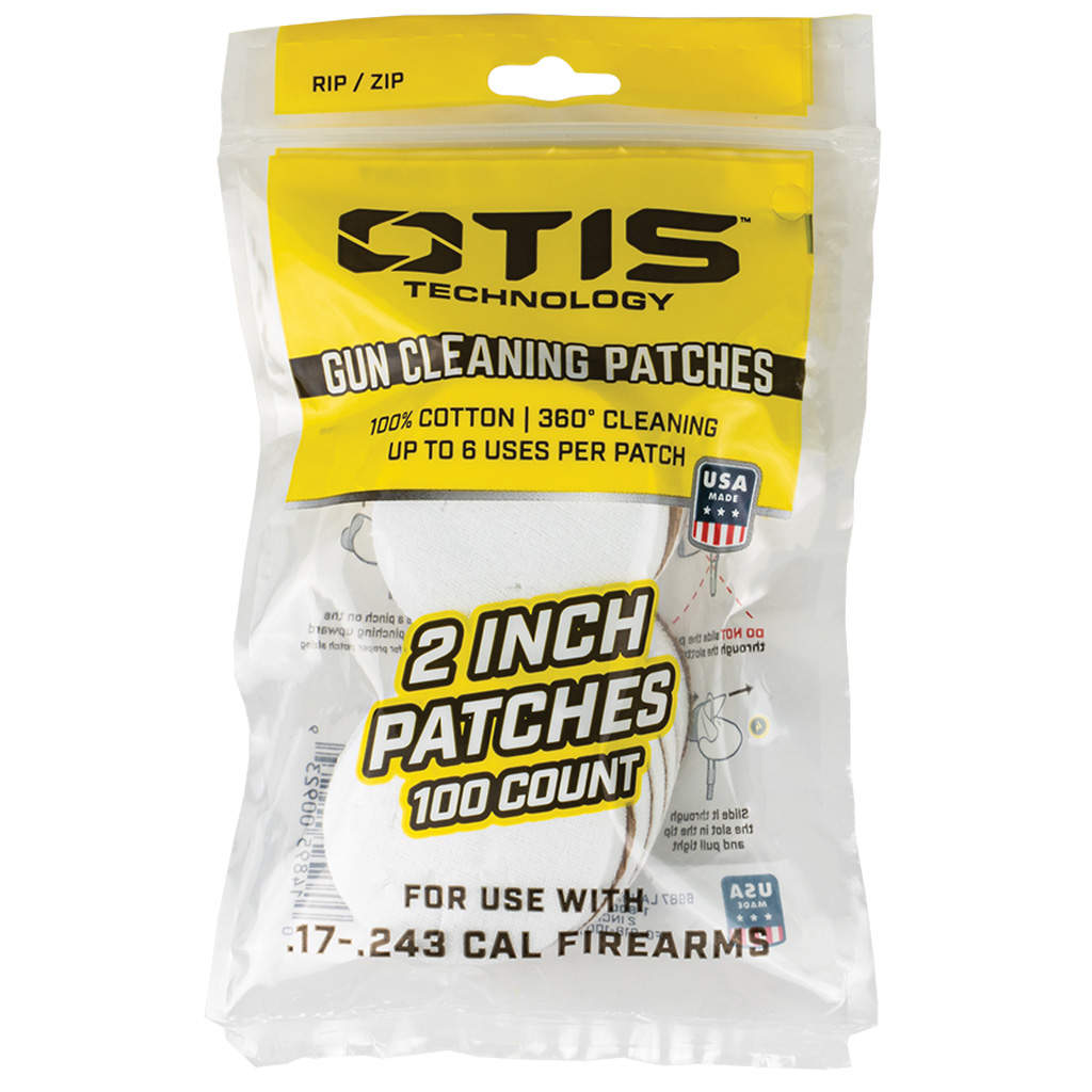 Otis FG918100 Small Caliber Cleaning Patches