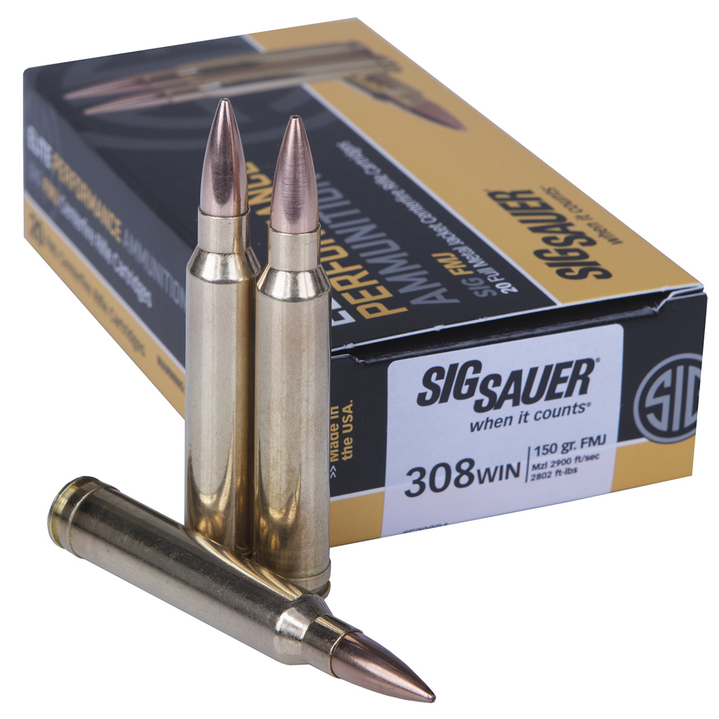 Sig Sauer Elite Ball .308 Win 150gr FMJ (20rd)