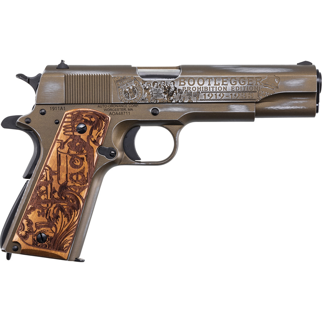 Auto-Ordnance Bootlegger 1911BKOC9 1911 Pistol .45 ACP (5" Burnt Bronze, 7rd)