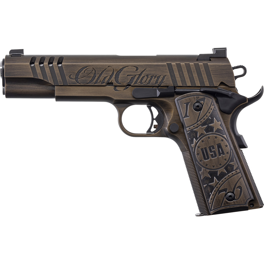 Auto-Ordnance Old Glory 1911 .45 ACP Semi-Auto Pistol (5 in) Burnt Bronze/Black Cerakote - 7 rd.