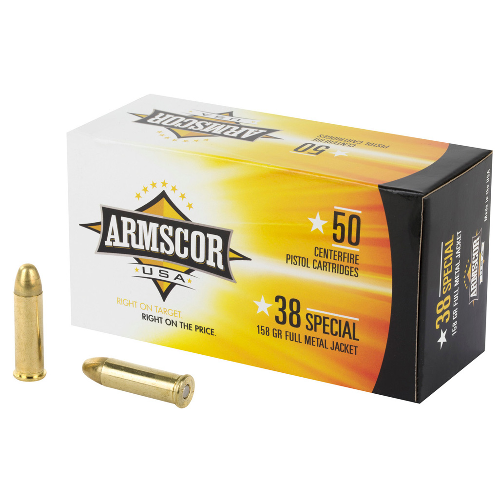 ARMSCOR Cowboy 38 Special 158gr RNFP 50rd