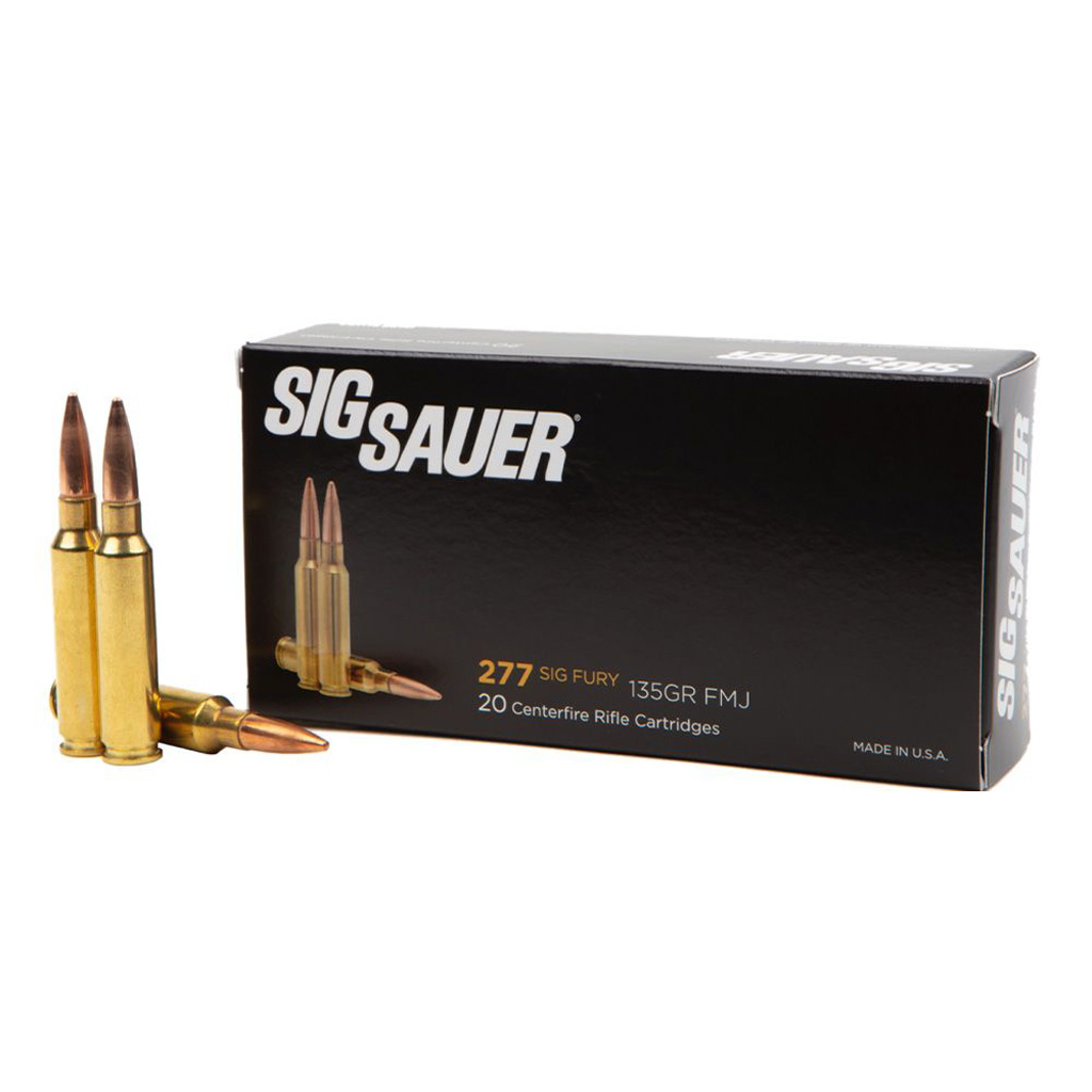 SIG SAUER Elite Ball .277 Fury 135gr FMJ Ammunition (20rd)