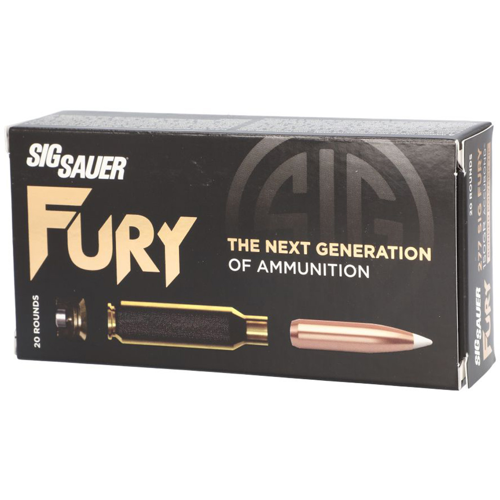 SIG SAUER Fury .277 Sig Fury 150gr AccuBond Hybrid Hunting Ammo (20rd Box)
