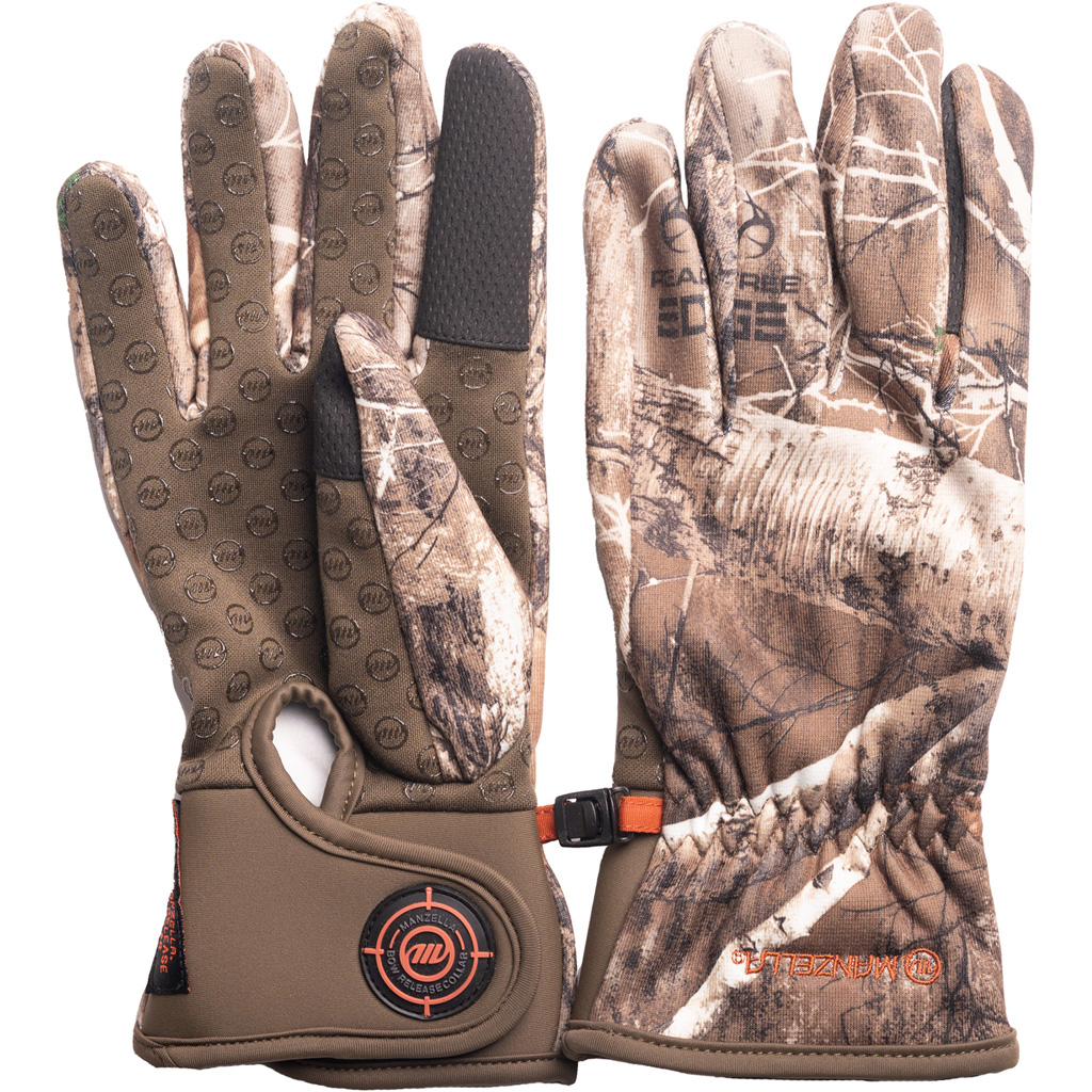 Manzella Bow Ranger Touch Tip Gloves (Realtree Xtra Camo, X-Large)