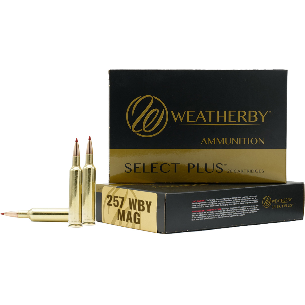 Weatherby Select Plus .257 Wby Mag 92-Gr Hammer Custom (20rd)