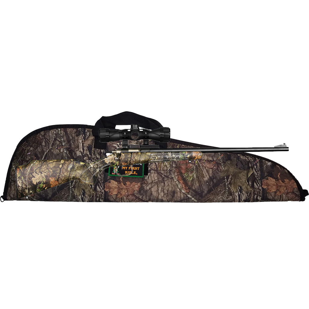 Keystone Crickett Gen 2 Youth Package Rifle .22 LR 16.125 in Blued Mossy Oak Break-Up (Scope & Case Included)