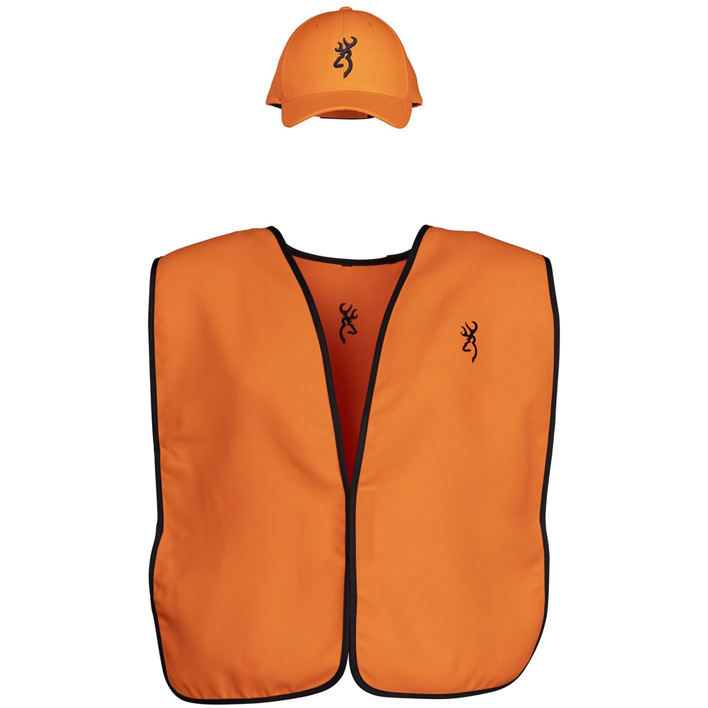 Browning Vest & Cap Combo Blaze Orange