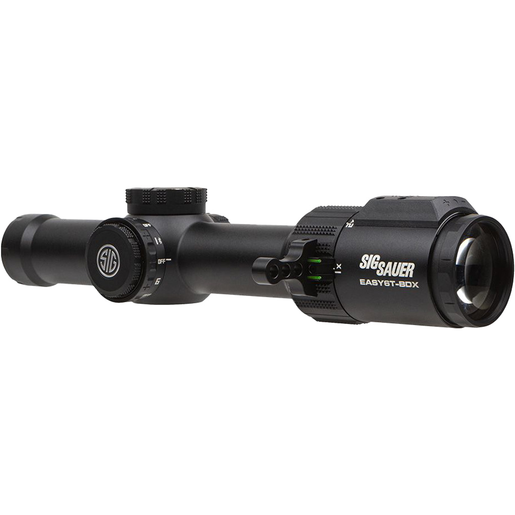 SIG Sauer Easy6-BDX 1-6x24mm 30mm LPVO BDX-R2 Digital Rifle Scope