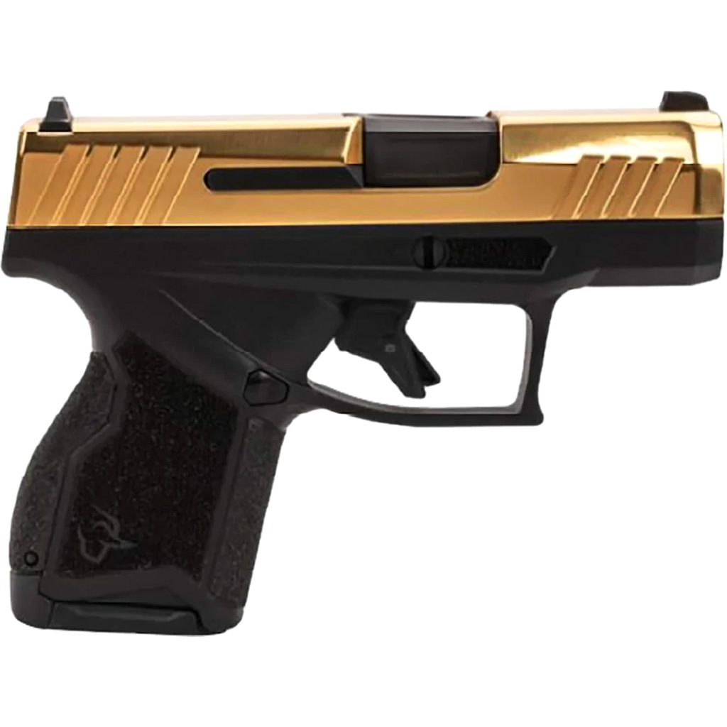 Taurus GX4 9mm Pistol 3.06" Gold PVD Slide Black Frame