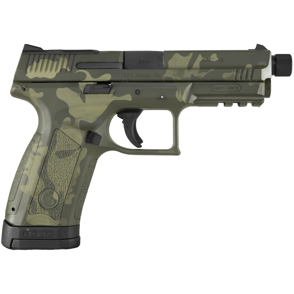 EAA MC9 Disruptor 9mm Pistol (Green Laser Camo)