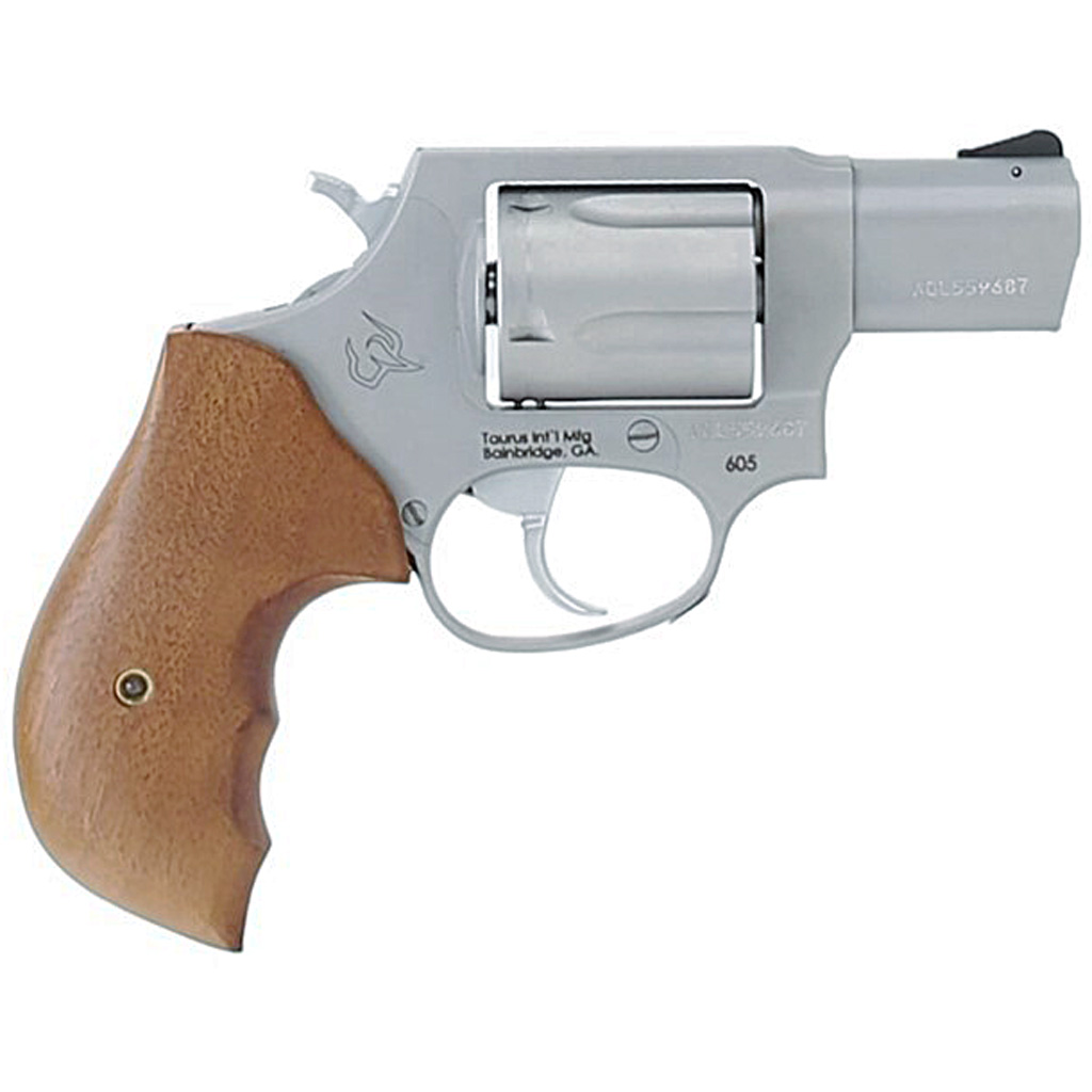 Taurus M605 Revolver .357 Magnum (2" Stainless / Turkish Walnut)